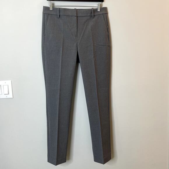 J.Crew Factory Slim Fit Full Length Trouser Pant Office CB286 Heathered Grey 10 - Picture 3 of 14
